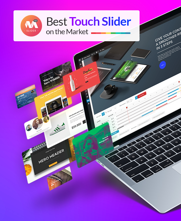 Master Slider - Plug-in WordPress do Touch Layer Slider - 1