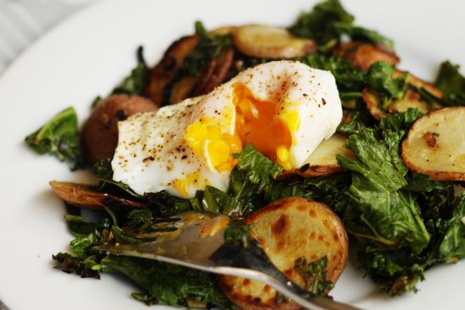 Kale – Potatoes – Eggs